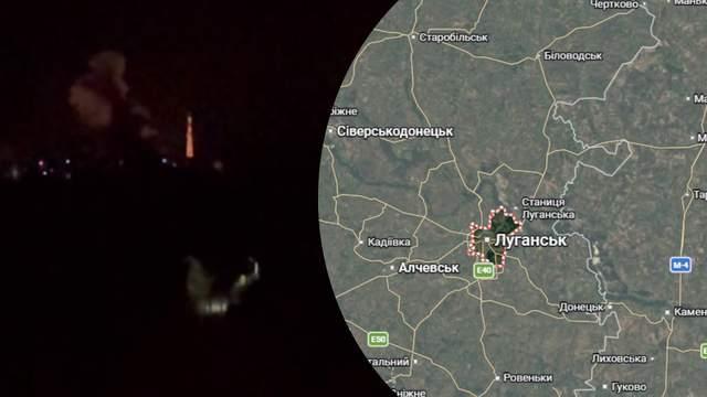 Дрони вдарили по окупованому Луганську: під прицілом – об'єкти зв'язку