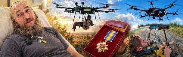 "Це був останній шанс": врятований дроном боєць Костянтин Власенко розповів, як відрізав собі ногу та пролетів 62 км над фронтом