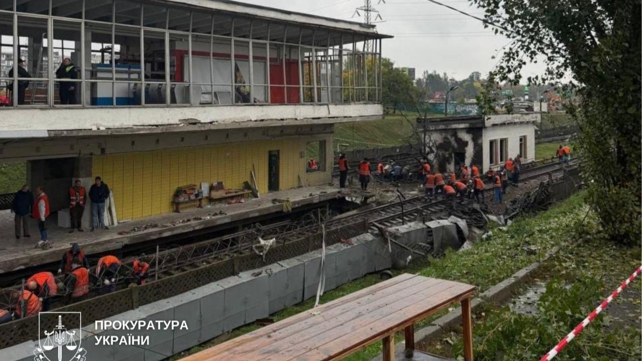 На пошкодженій атакою РФ станції метро "Чернігівська" 23 жовтня відкриють один із вестибюлів