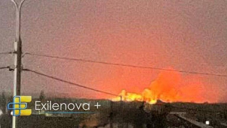 Сили оборони уразили склад боєприпасів окупантів на Луганщині – соцмережі